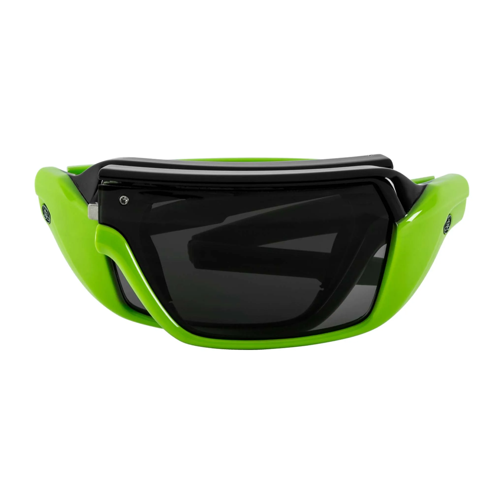 POPSTORM | Polarized, Gloss Black/Green, Gray Lens