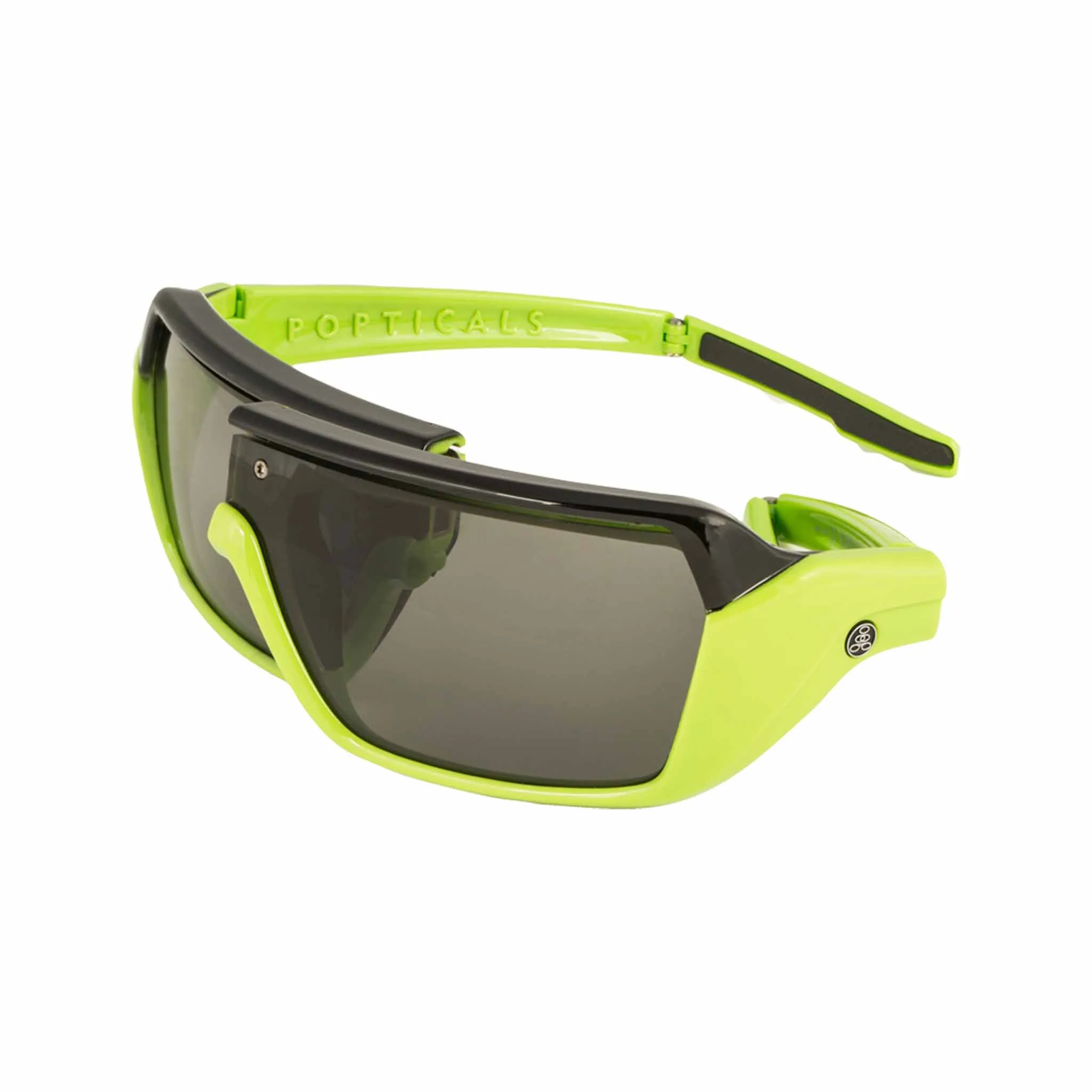 POPSTORM | Polarized, Gloss Black/Green, Gray Lens