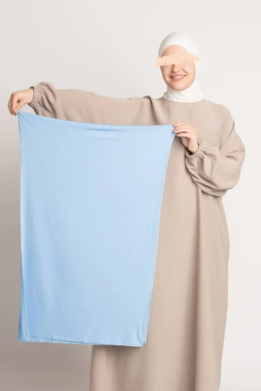 Premium Jersey Hijab - Powder Blue