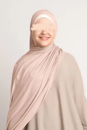 Premium Maxi Jersey Hijab - Praline