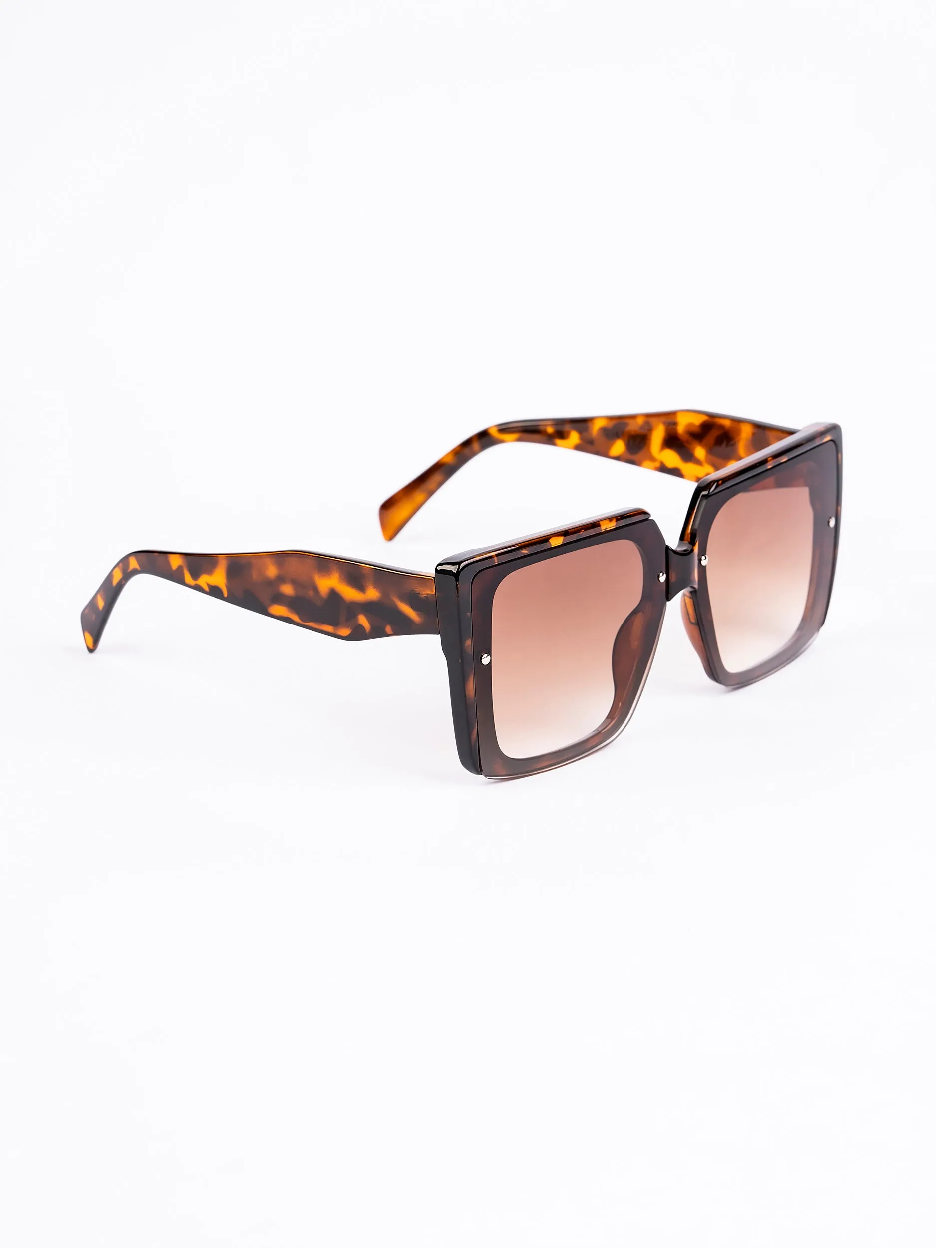 Printed Square Sunglasses