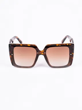 Printed Square Sunglasses