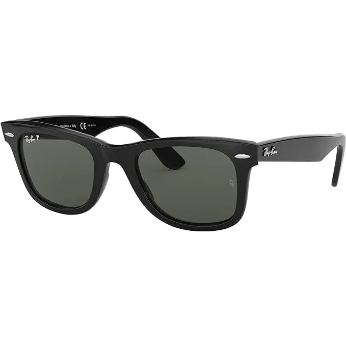 Ray-Ban RB2140 Original Wayfarer Polarized Square Sunglasses (Refurbished)