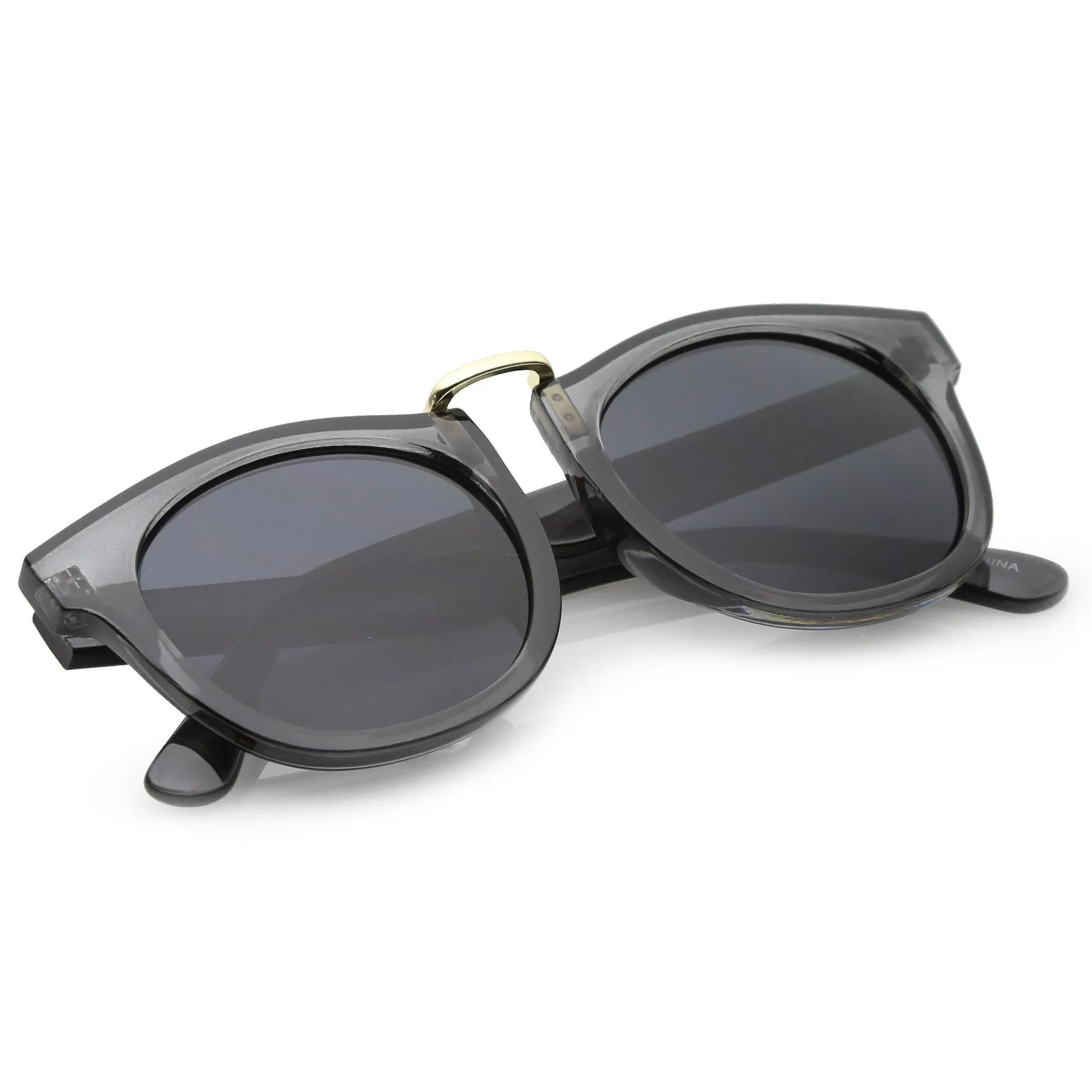 Retro Dapper Euro Horned Rim Sunglasses A741