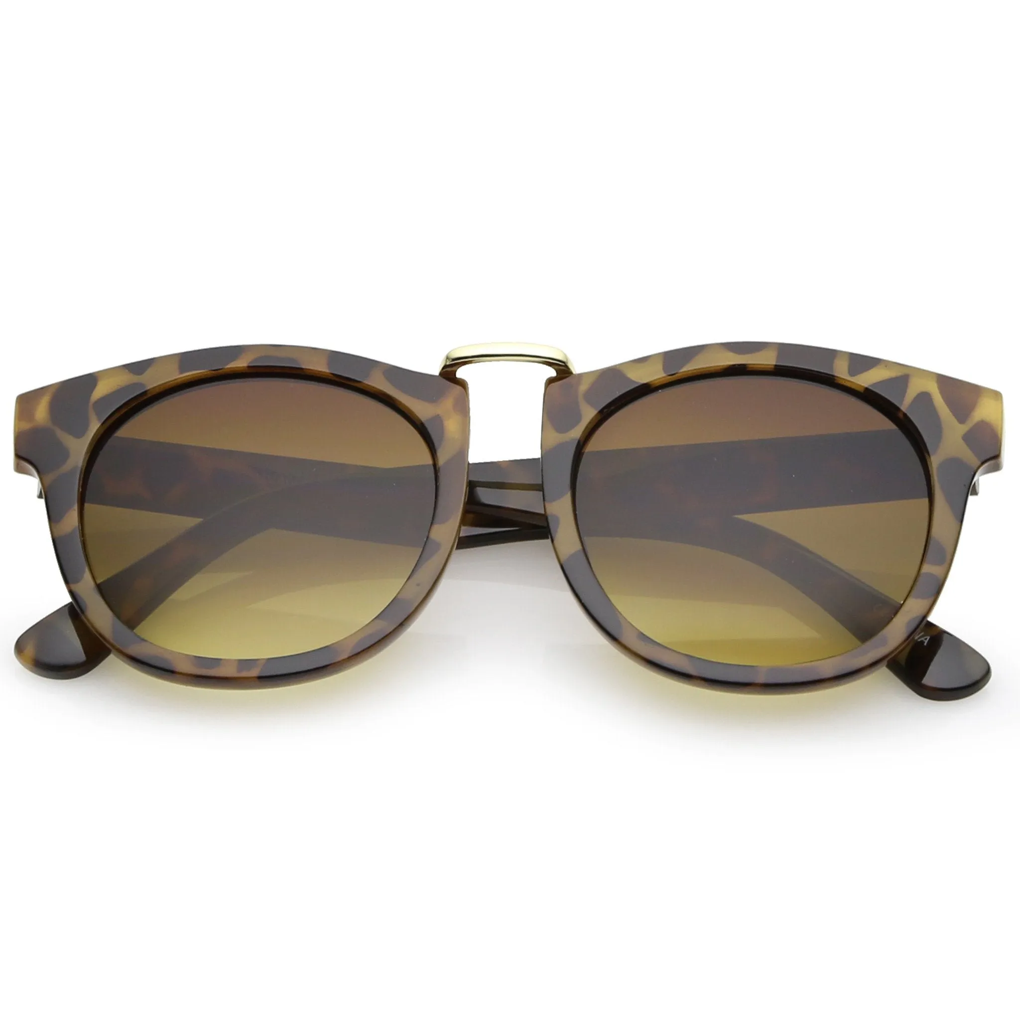 Retro Dapper Euro Horned Rim Sunglasses A741