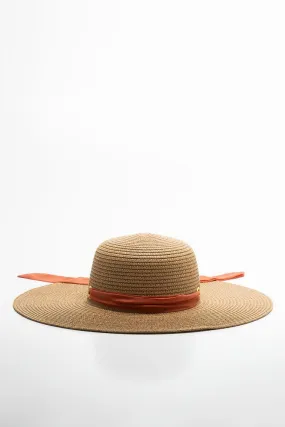 Ribbon Detail Floppy Sun Hat