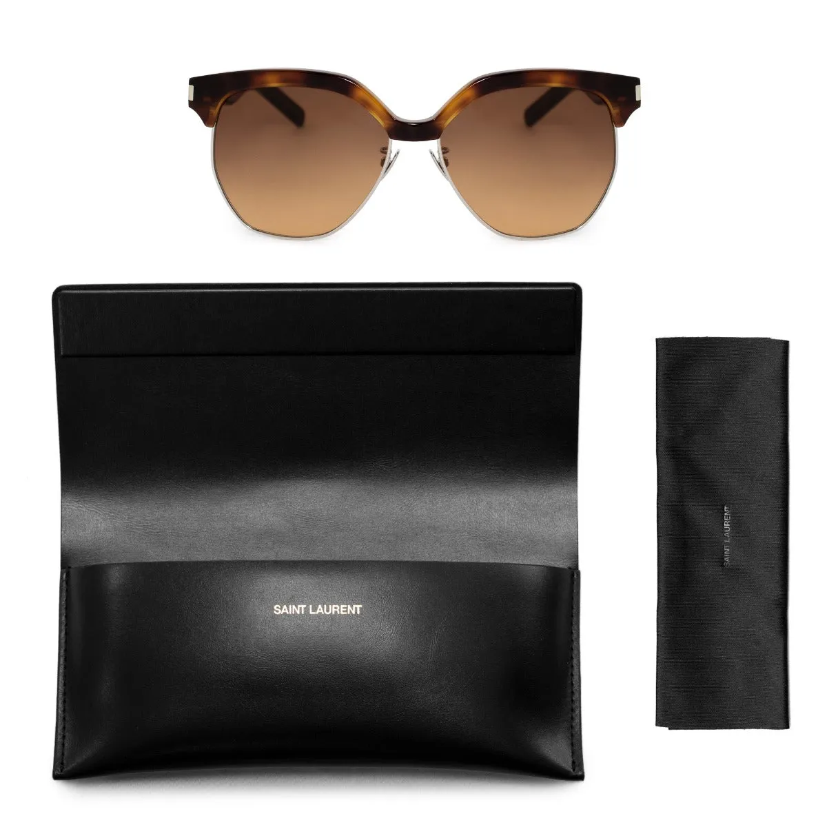 Saint Laurent Full Rimmed Sunglasses SL408 001 59