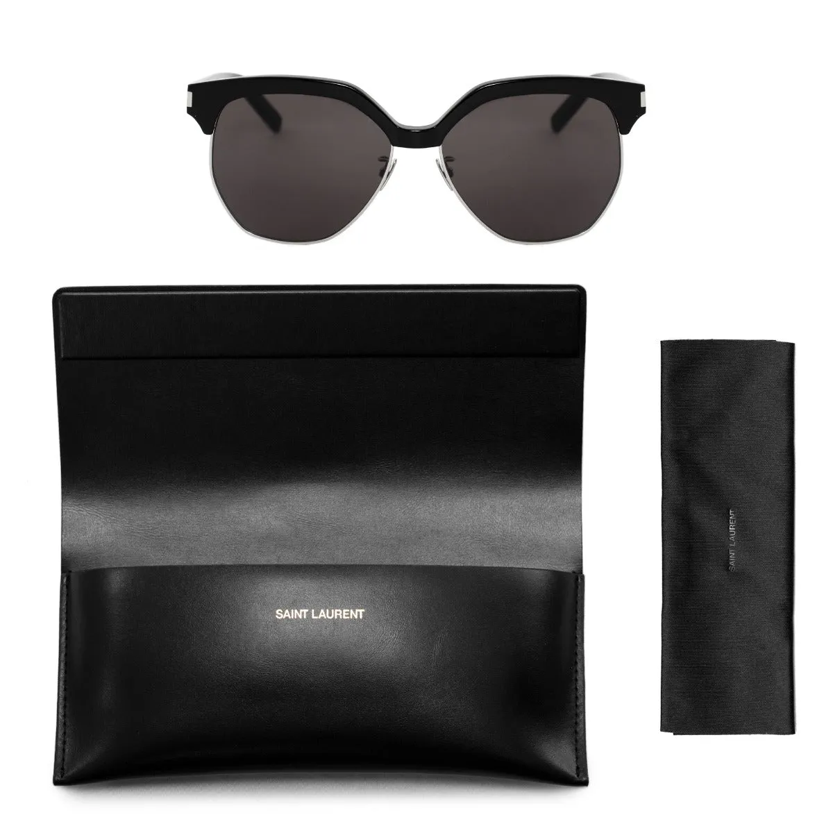 Saint Laurent Full Rimmed Sunglasses SL408 002 59