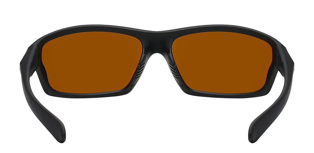 Spartan Brown Polarized Sport Sunglasses