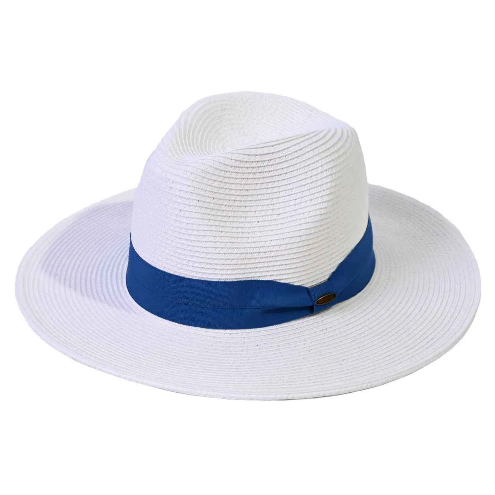 ST02 Brim Panama Hat With Ribbon Band