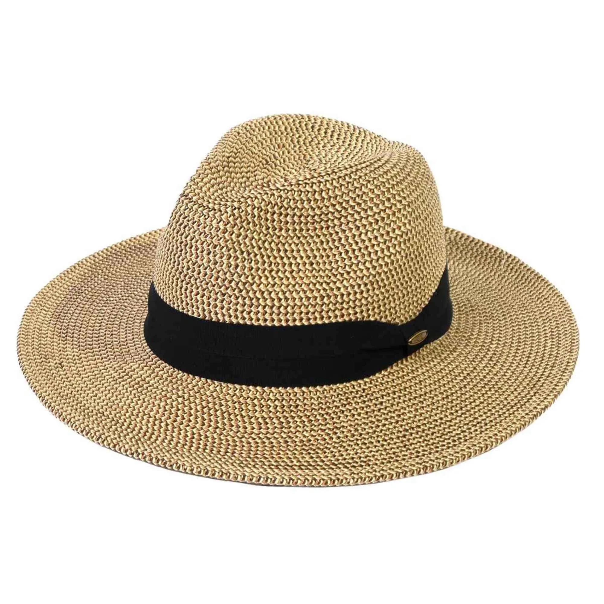 ST02 Brim Panama Hat With Ribbon Band