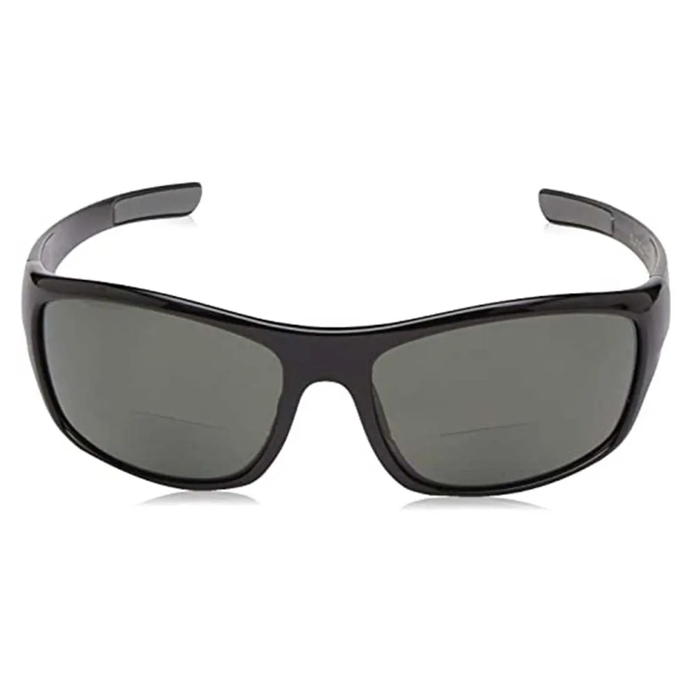 Suncloud Unisex Black Frame Gray Lens Cover Polarized Reader Sunglasses - S-CVRPPGYBK150