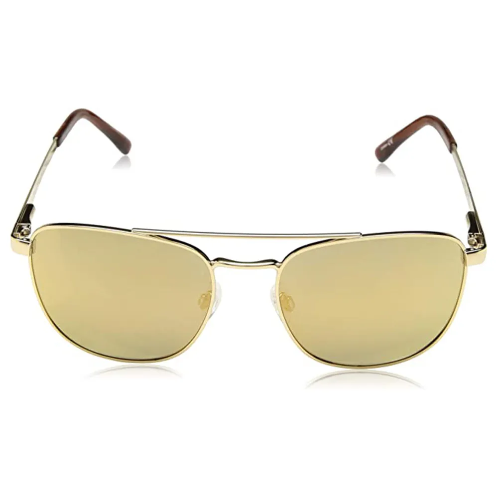 Suncloud Unisex Gold Frame Sienna Mirror Lens Polarized Fairlane Sunglasses - 202341J5G56DE