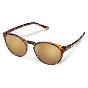 Suncloud Unisex Tortoise Frame Sienna Mirror Lens Polarized Metric Sunglasses - 20420208652DE