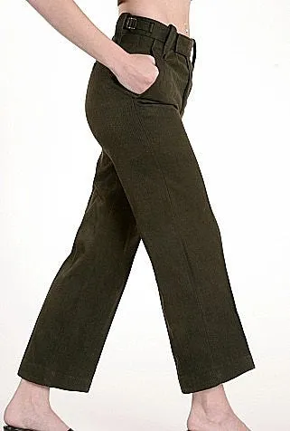 Vintage British Worsted Wool Trousers