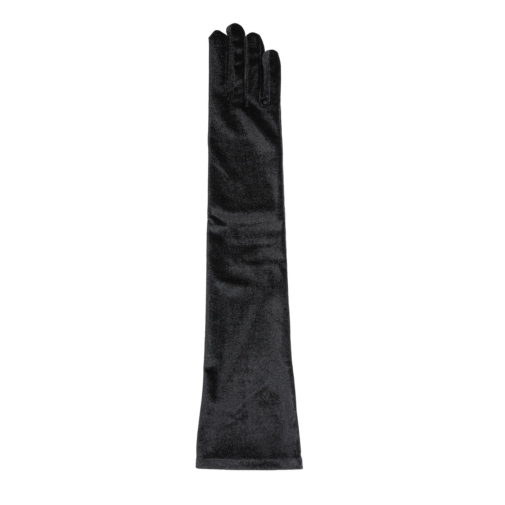 Women's Long Above-Elbow Velvet Gloves