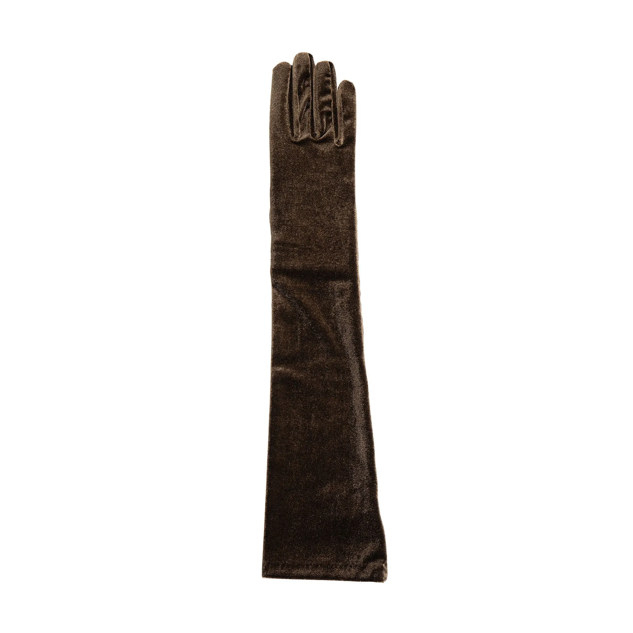 Women's Long Above-Elbow Velvet Gloves